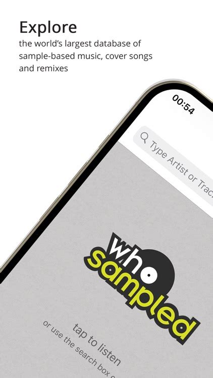 who sampled|‎WhoSampled on the App Store.